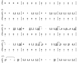 Old Me钢琴简谱-5 Seconds of Summer歌曲-数字双手曲谱