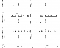 Million Clouds钢琴简谱-数字双手-坂本真绫