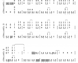 真赤な誓い钢琴简谱-数字双手-福山芳树