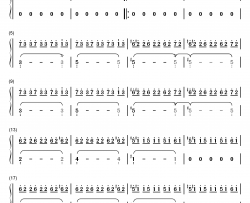 Halloween Theme Main Title钢琴简谱-数字双手-John Carpenter