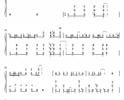 ミラクルカラーズ☆本日も異常ナシ钢琴简谱-数字双手-COLORS☆SLASH