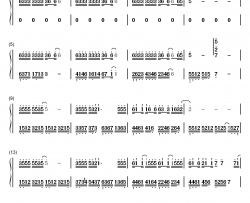 明天我要嫁给你钢琴简谱-数字双手-周华健