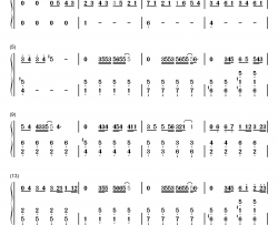 Kiss Goodbye钢琴简谱-数字双手-王力宏