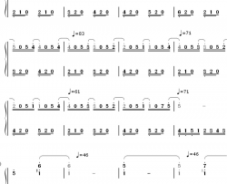 少年たちとの別れ钢琴简谱-数字双手-PMMK