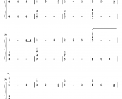 悲しみの向こうへ钢琴简谱-数字双手-いとうかなこ