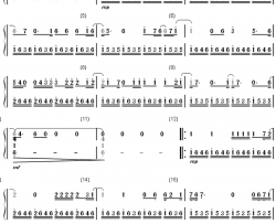 Under钢琴简谱-数字双手-Alex Hepburn