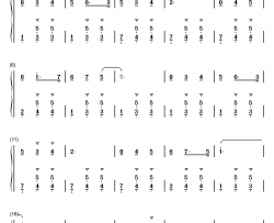 意大利歌曲钢琴简谱-数字双手-柴可夫斯基