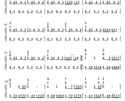 春よ、来い钢琴简谱-数字双手-松任谷由实