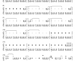 February Sea二月海钢琴简谱-数字双手-George Winston