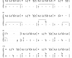 Cirice钢琴简谱-数字双手-Ghost