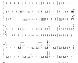 你好不好钢琴简谱-数字双手-周兴哲