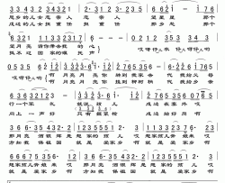 喊月亮简谱(歌词)-祖海演唱-Z.E.Z.记谱制作