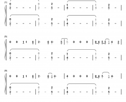 Torches钢琴简谱-数字双手-张杰