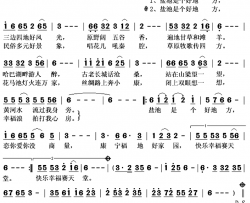 盐池是个好地方简谱(歌词)-孙学翔演唱-秋叶起舞记谱上传