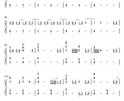 Craigie Hill钢琴简谱-数字双手-Cara Dillon