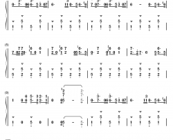 In the Speak Easy钢琴简谱-数字双手-Yoshimori Makoto