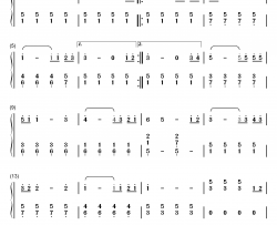 The Rose钢琴简谱-数字双手-Bette Midler