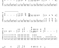 杰克奥特曼主题曲钢琴简谱-数字双手-みすず儿童合唱团