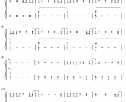 Heartbeat Song钢琴简谱-数字双手-Kelly Clarkson