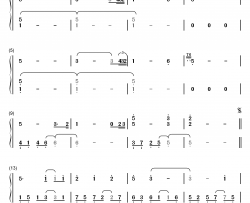 弥先村钢琴简谱-数字双手-光田康典