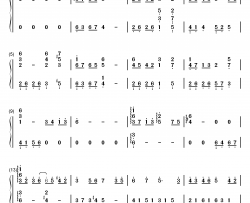 闘争钢琴简谱-数字双手-植松伸夫