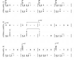 故宫的记忆钢琴简谱-数字双手-S.E.N.S.