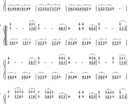 新不了情钢琴简谱-数字双手-鲍比达