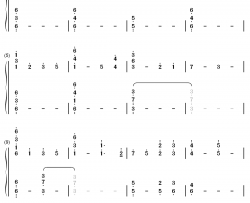 Last Reunion钢琴简谱-数字双手-Peter Reo