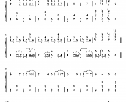 玫瑰色的人生钢琴简谱-数字双手-理查德·克莱德曼