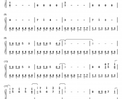 Need You Now钢琴简谱-数字双手-Lady Antebellum