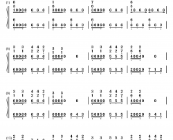 The Shaping of the World钢琴简谱-数字双手-Jason Hayes