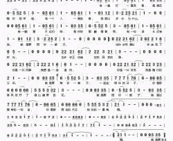 陪你一辈子简谱(歌词)-凤凰传奇演唱-桃李醉春风记谱