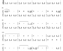 Cavatina钢琴简谱-数字双手-Stanley Myers