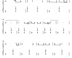 花儿为什么这样红钢琴简谱-数字双手-雷振邦