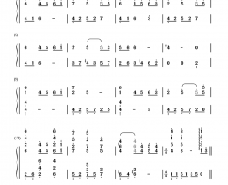 Sad Past钢琴简谱-数字双手-光田康典