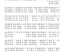 ​对茶简谱(歌词)-南瑾天演唱-桃李醉春风记谱