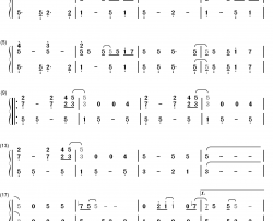 Love Me Do钢琴简谱-数字双手-The Beatles