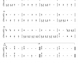 升c小调幻想即兴曲钢琴简谱-数字双手-肖邦