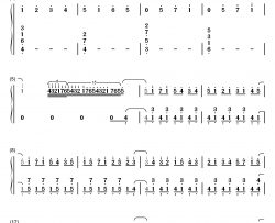 春拟き钢琴简谱-数字双手-やなぎなぎ