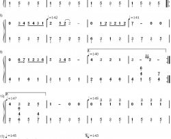 日薄西山情依依钢琴简谱-数字双手-理查德·克莱德曼  Richard Clayderman