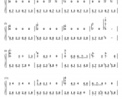 消愁钢琴简谱-数字双手-毛不易