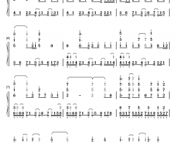 银の祈誓钢琴简谱-数字双手-soraru