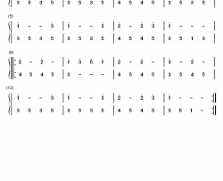 练习曲18钢琴简谱-数字双手-EOP团队