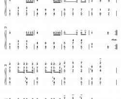 梦幻交响曲钢琴简谱-数字双手-贝多芬