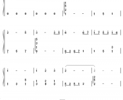 君とずっと…钢琴简谱-数字双手-yu-yu