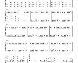 公主病钢琴简谱-数字双手-周杰伦