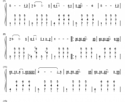 我想有个家钢琴简谱-数字双手-潘美辰