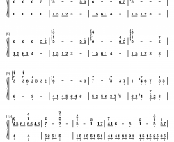 汐钢琴简谱-数字双手-戸越まごめ