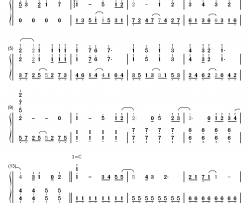 Sweet Sensation钢琴简谱-数字双手-村川梨衣