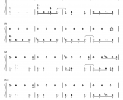 Justice League United钢琴简谱-数字双手-Danny Elfman